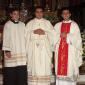 P4 Fr Joseph Curmi with his brothers Seminarian Mario and Fr Michael