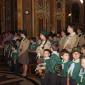A2 Scouts and cubs congregate in the Basilica