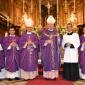 145 With Gozo Bishop, Seminary Directors and Xaghra Archpriest