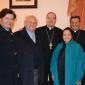 163 With Bishop Grech and his family