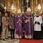 141 Daniel's family with His Grace Mgr Archbishop Tommaso Caputo