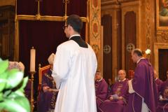 071 Seminary Rector presents Semimnarian Daniel Sultana to His Grace