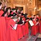 16 Voci Angeliche Choir singing during the Offerings