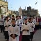 26 Altar Boys lead the procession to the Basilica