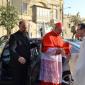 17 Parish Vicar Fr Joseph Bajada greets His Eminence accompanied by Can John Sultana