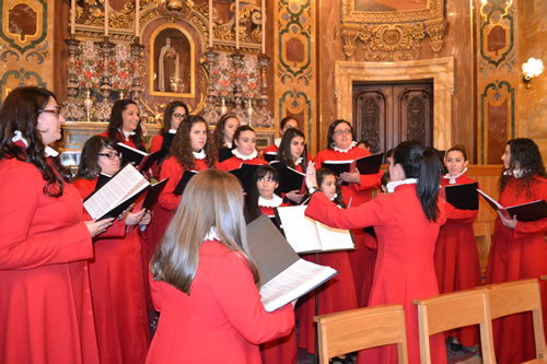 DSC_0029 Choir Voci Angeliche chanting Christmas Carol