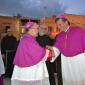DSC_0279 Gozo Bishop greets Archbishop of Malta