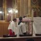 A3 Deacon Rev Richard N Farrugia prepares for Benediction
