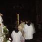 B7 In darkness Archpriest arrives on the presbytery