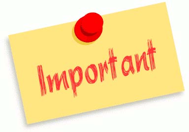 Important Notice
