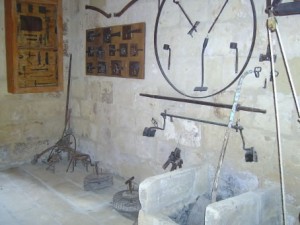 10 - cart accessories and locks - all handmade by the miller