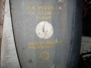 030 Blade of Lancaster propellor